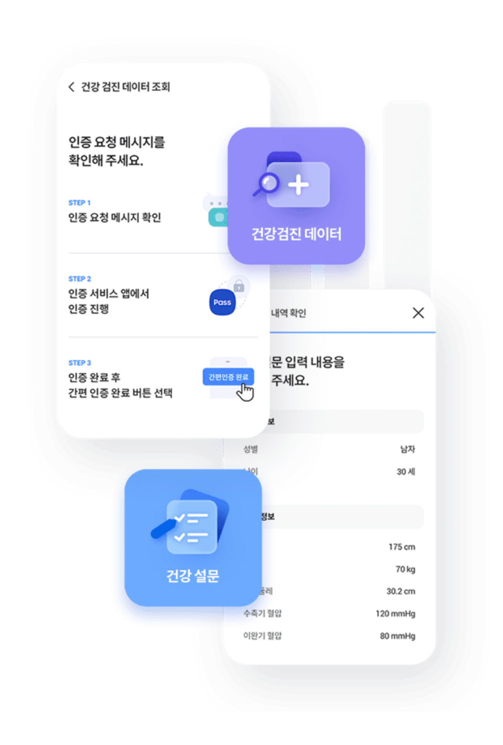 건강검진 데이터 또는 9가지 건강설문으로 나의 건강 위험도를 분석 예시
